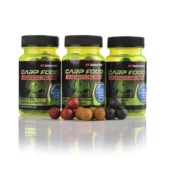 Boilies Tandem Baits Carp Food Perfection Mini Pop Up 12mm 35g Royal Strawberry