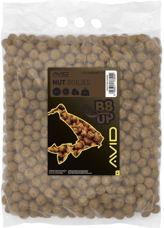 Boilies Tare AVID B8-Up, Nut, 20mm, 5kg