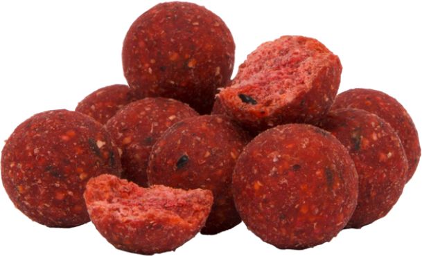 Boilies Tare AVID Carp Nutrition, Squid &amp; Strawberry, 20mm, 1kg