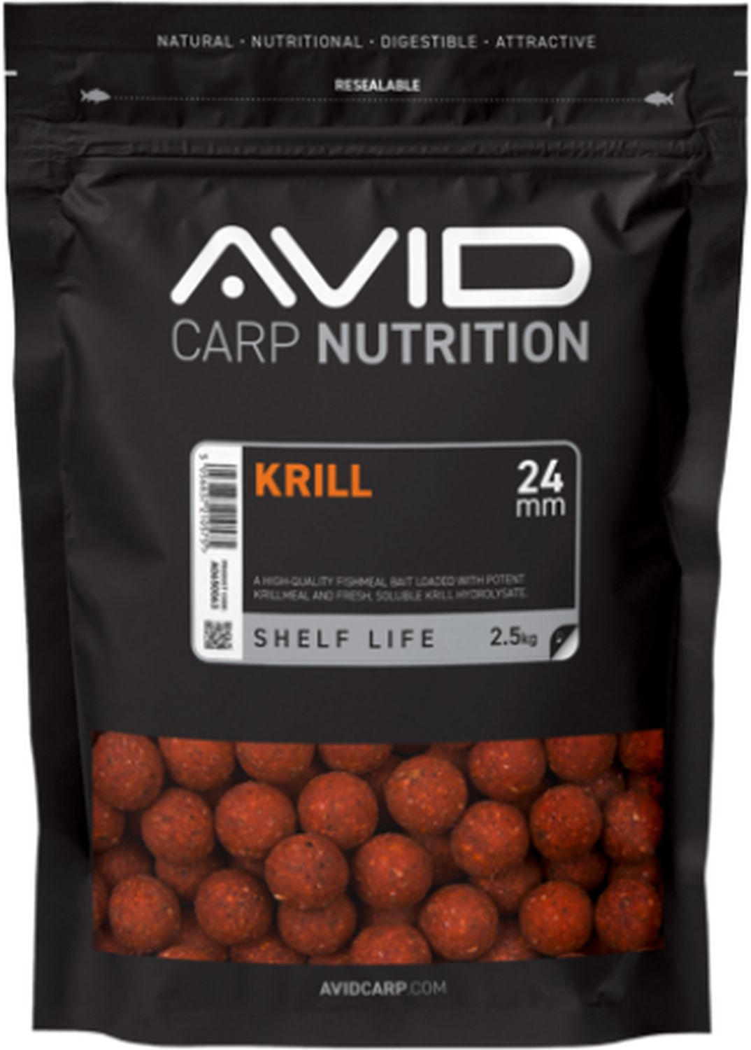 Boilies Tare AVID Krill
