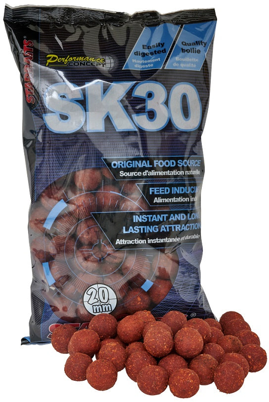 Boilies Tare STARBAITS Concept, Spicy Salmon, 30mm, 800g