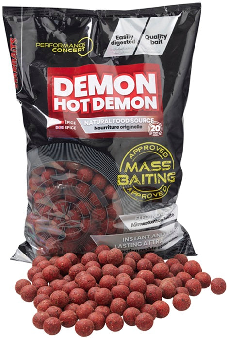 Boilies Tare STARBAITS Mass Baiting Hot Demon 3kg
