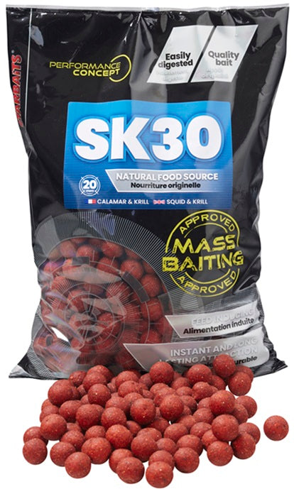 Boilies Tare STARBAITS Mass Baiting SK30 3kg