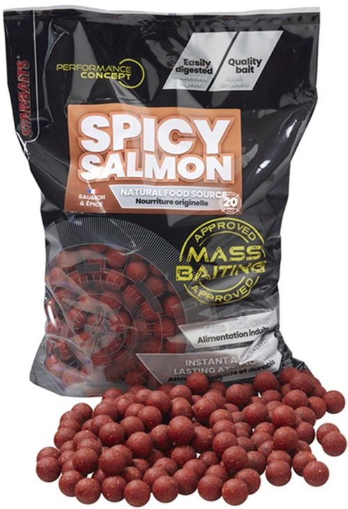 Boilies Tare STARBAITS Mass Baiting Spicy Salmon 3kg