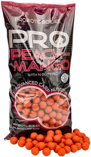 Boilies Tare STARBAITS PRO Peach Mango 2kg