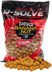Boilies Tare STARBAITS Probiotic D Solve, Banana Nut, 20mm, 2.5kg