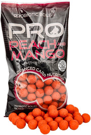 Boilies Tare STARBAITS Probiotic Peach Mango 800g