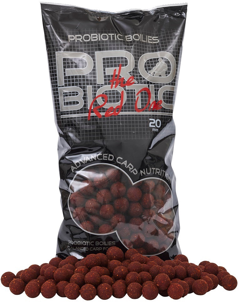 Boilies Tare STARBAITS Probiotic, Red One, 14mm, 2kg