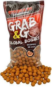 Boilies Tare STARBATIS Global Grab And Go Scopex 2.5kg