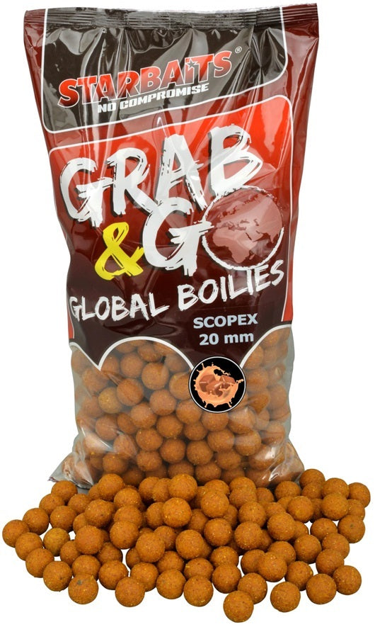 Boilies Tare STARBATIS Global Grab And Go Scopex 2.5kg