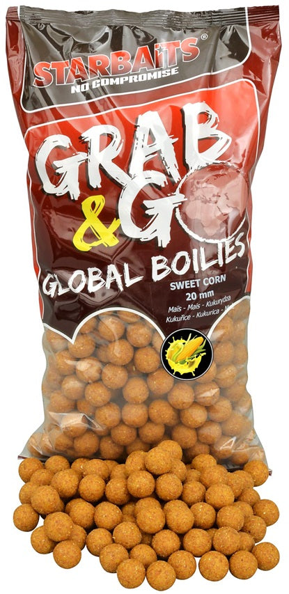 Boilies Tare STARBATIS Global Grab And Go Sweet Corn 2.5kg