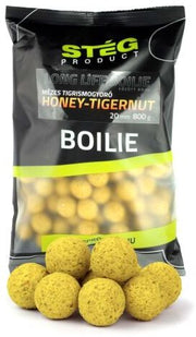 Boilies Tare STEG Long Life Boilie, Spicy Miere Aluna Tigrata, 20mm, 800g
