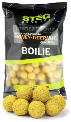 Boilies Tare STEG Long Life Boilie, Spicy Miere Aluna Tigrata, 20mm, 800g