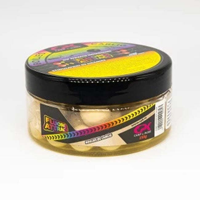 Boilies Tare de Carlig CPK Fluoro Atract, Banana, 160g, 16mm+20mm