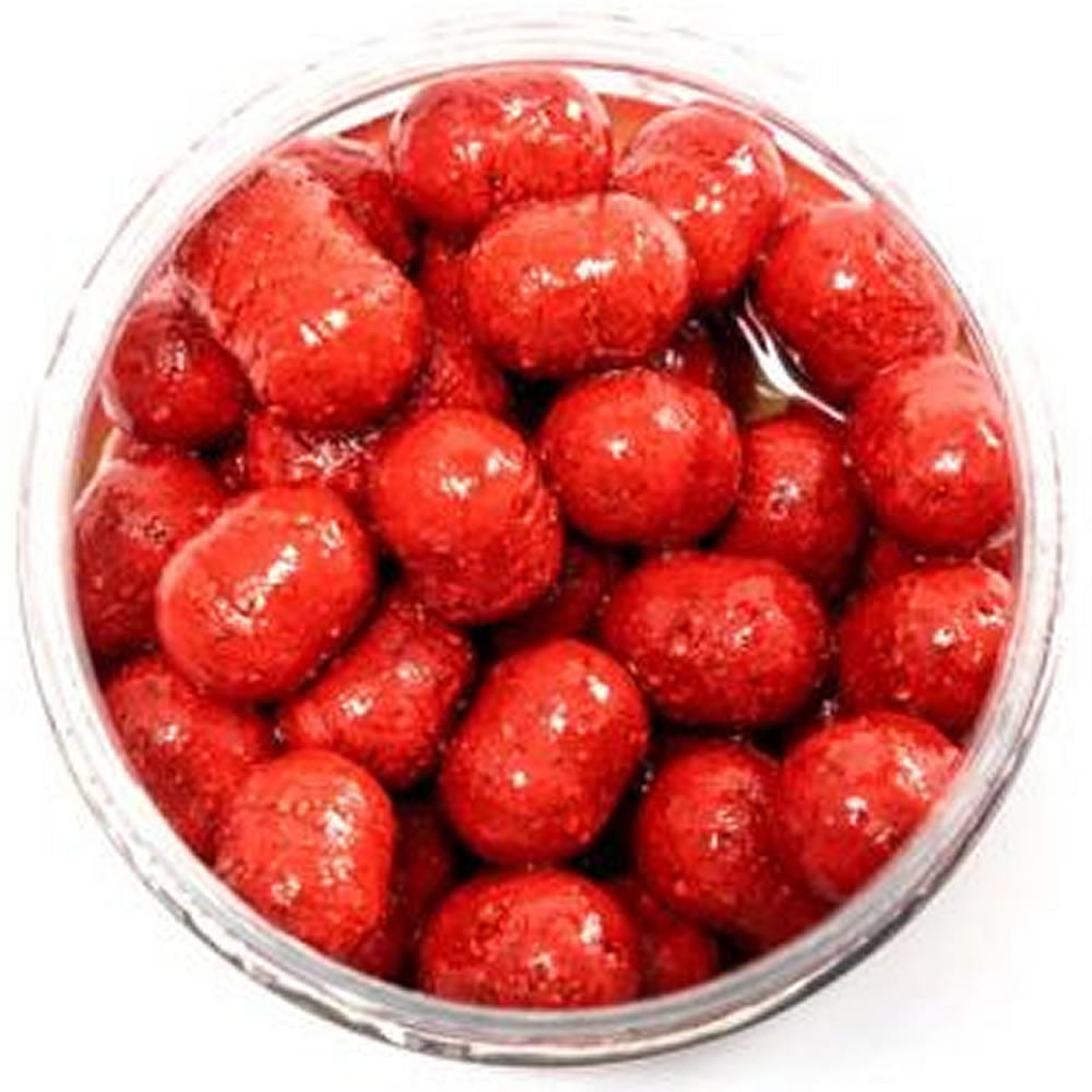 Boilies Tare de Carlig CPK Fluoroattract + Capsuna, Marime S, 16/20mm