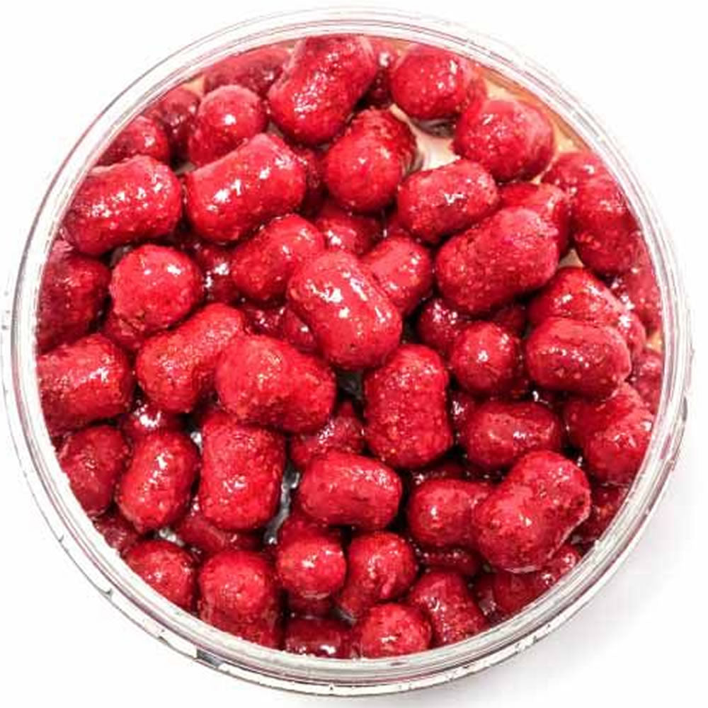  Boilies Tare de Carlig CPK Fluoroattract + Feeder Squid &amp; Capsuna, Marime S, 10/14mm