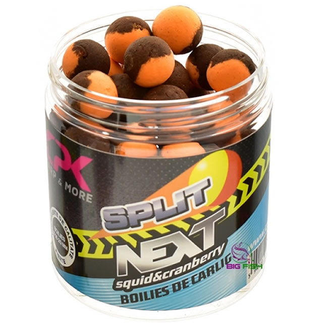 Boilies Tare de Carlig CPK Split Next Squid &amp; Cranberry, 150g, 16mm+20mm