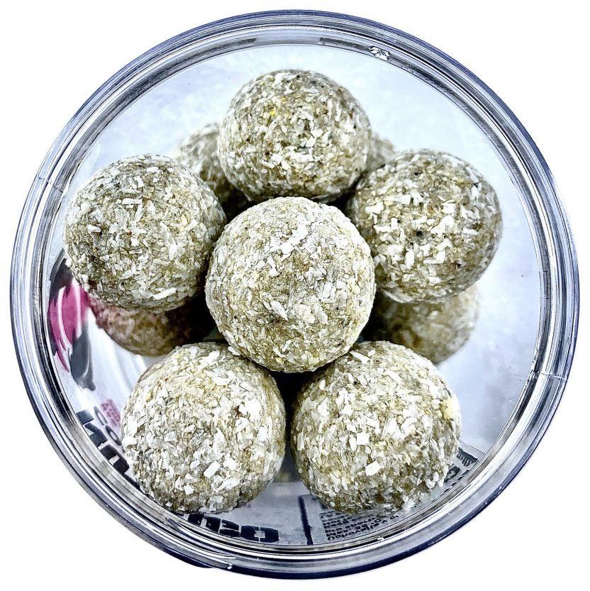 Boilies cu Miez Lichid LK BAITS Nutrigo, Cocos, 20mm, 200ml