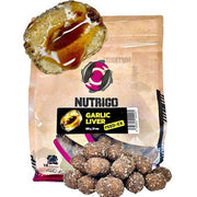 Boilies cu Miez Lichid LK BAITS Nutrigo Feed-Ex, Ficat Usturoi, 20mm, 800g