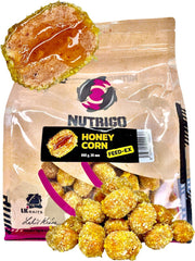 Boilies cu Miez Lichid LK BAITS Nutrigo Feed-Ex, Porumb Dulce, 20mm, 800g