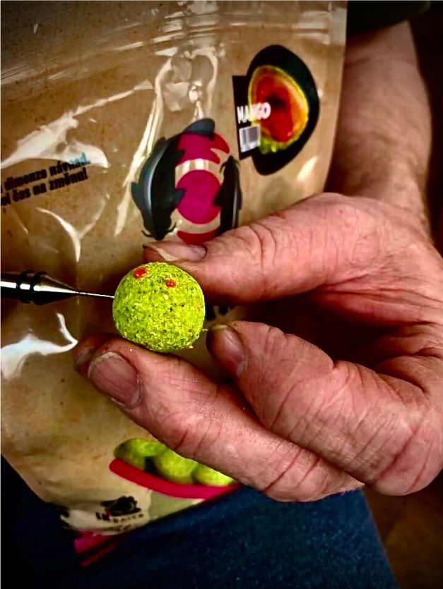 Boilies cu Miez Lichid LK BAITS Nutrigo, Prune &amp; Fructe Padure, 20mm, 200ml