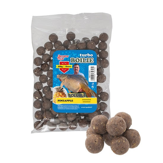Boilies de Carlig Benzar Mix Turbo Solubil 10mm Scoica 250g