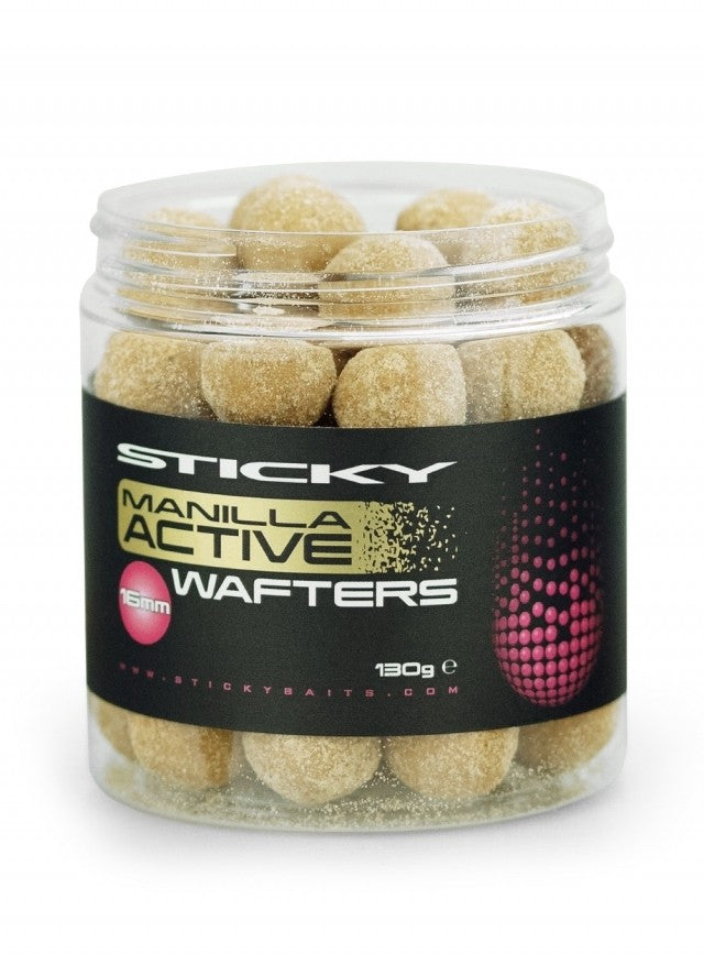 Boilies de Carlig Sticky Manilla Active Wafters 130g