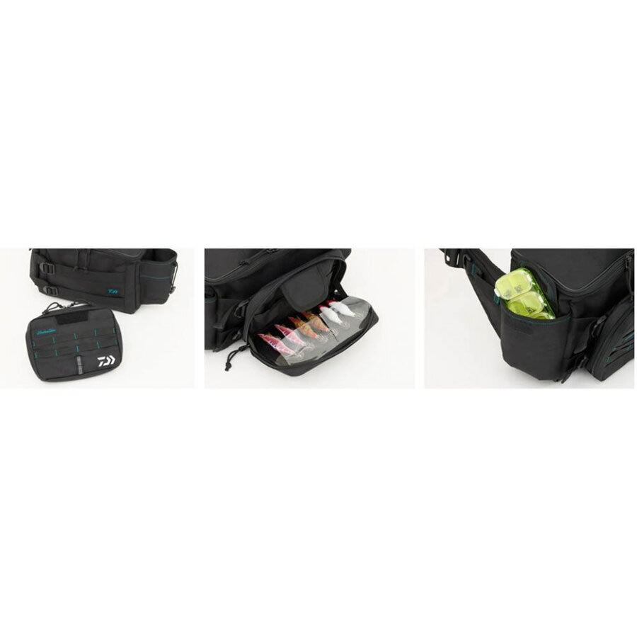 Borseta DAIWA Emeraldas Hip Bag E Green 13x30x23cm