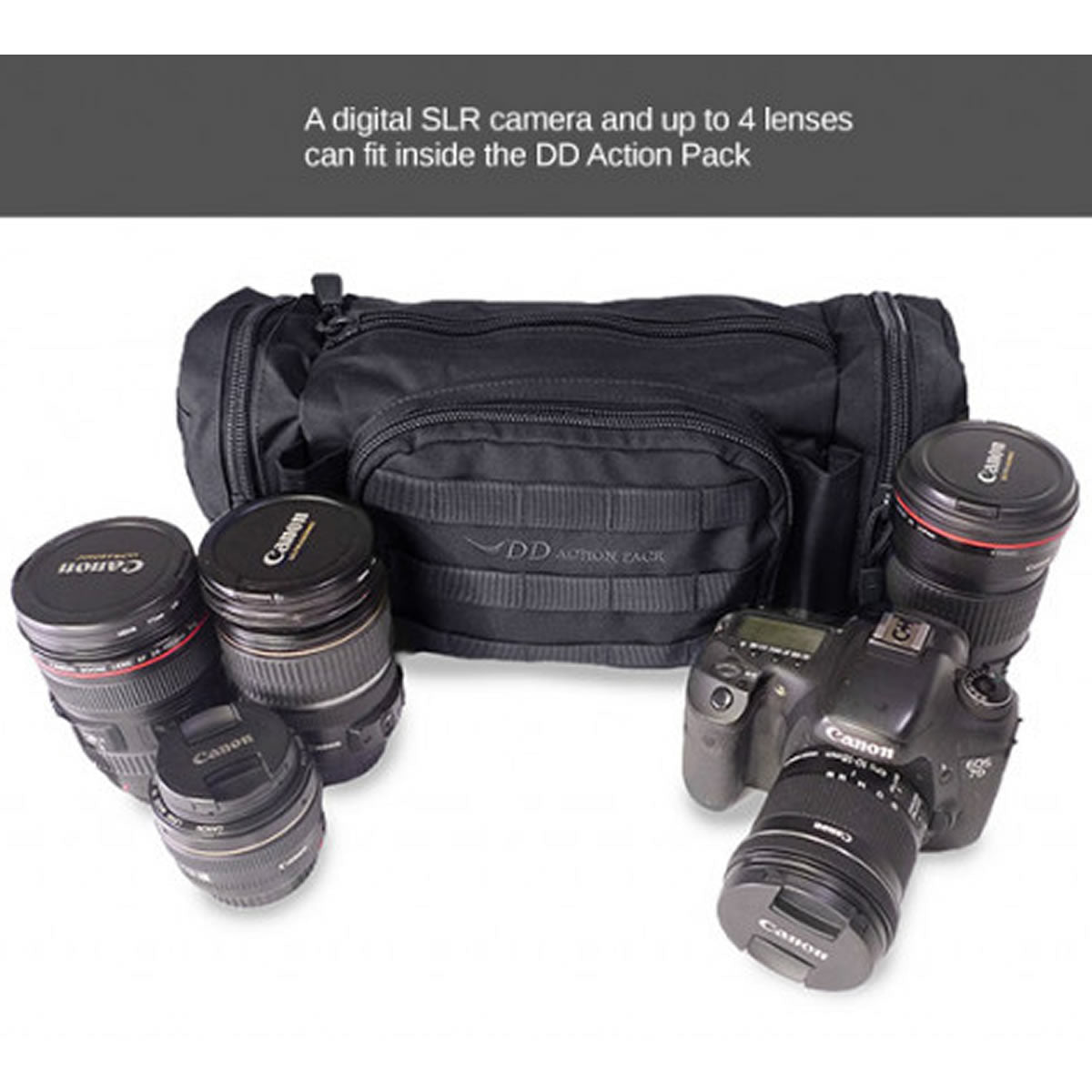 Borseta DD Hammocks Action Pack Negru