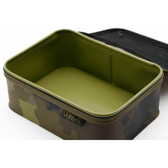 Borseta Korda Semi-Rigida pentru Accesorii Compac 200 Kamo 28x20x10cm