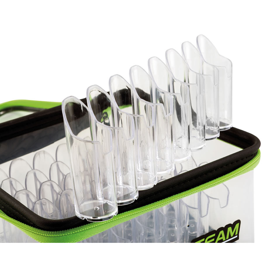 Borseta LINEAEFFE Pro Team EGI FF Transparenta EVA , 23x23x10cm