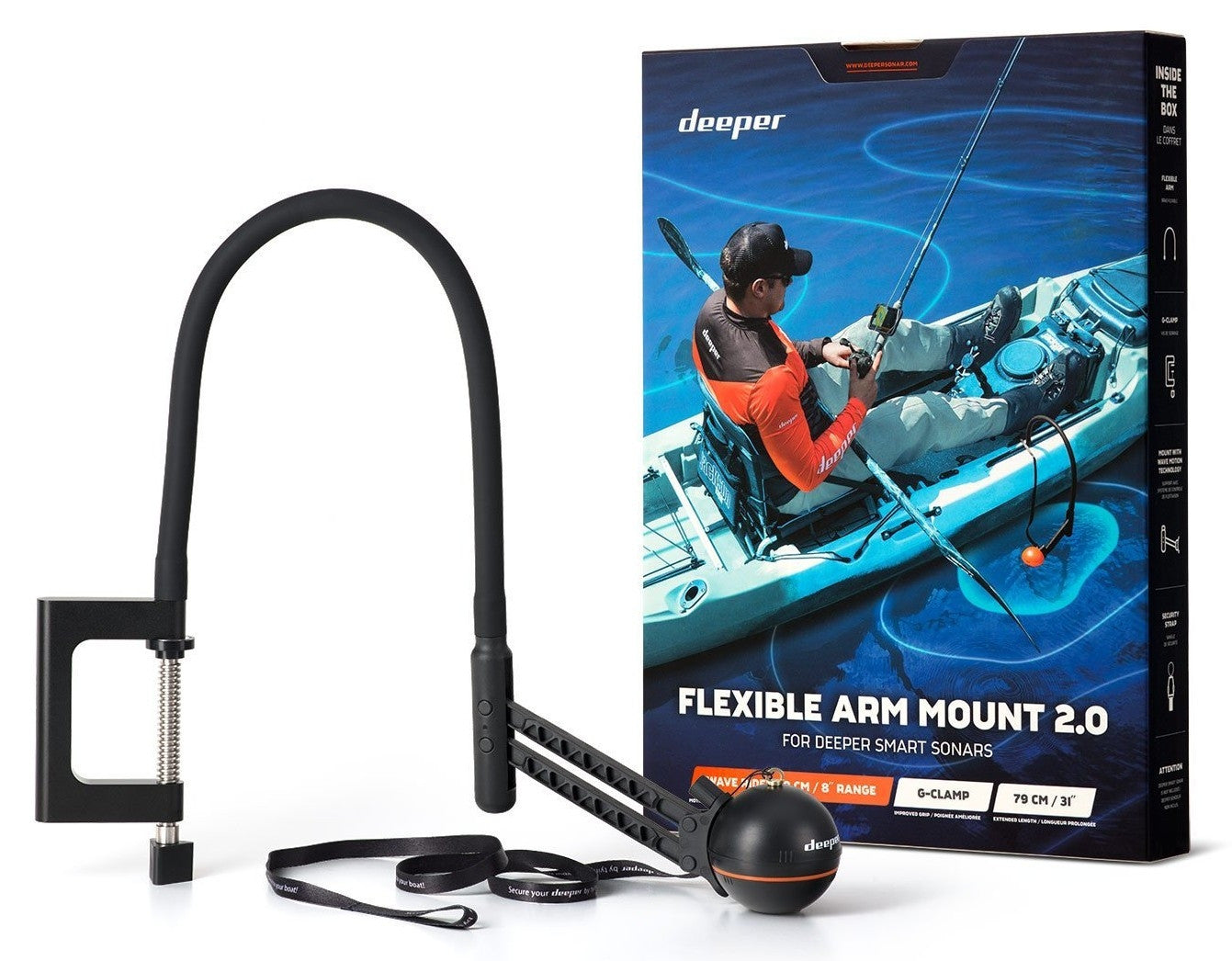 Brat Flexibil 2.0 pentru Sonar Deeper