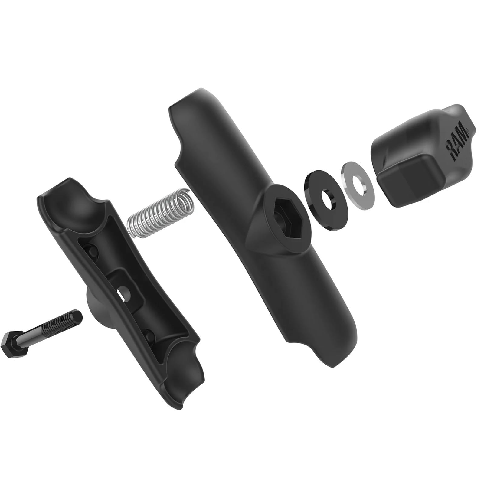 Brat RAM Mounts Double Socket Arm - B Size Medium