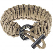Bratara de Supravietuire 6m din Paracord Coyote Bushmen