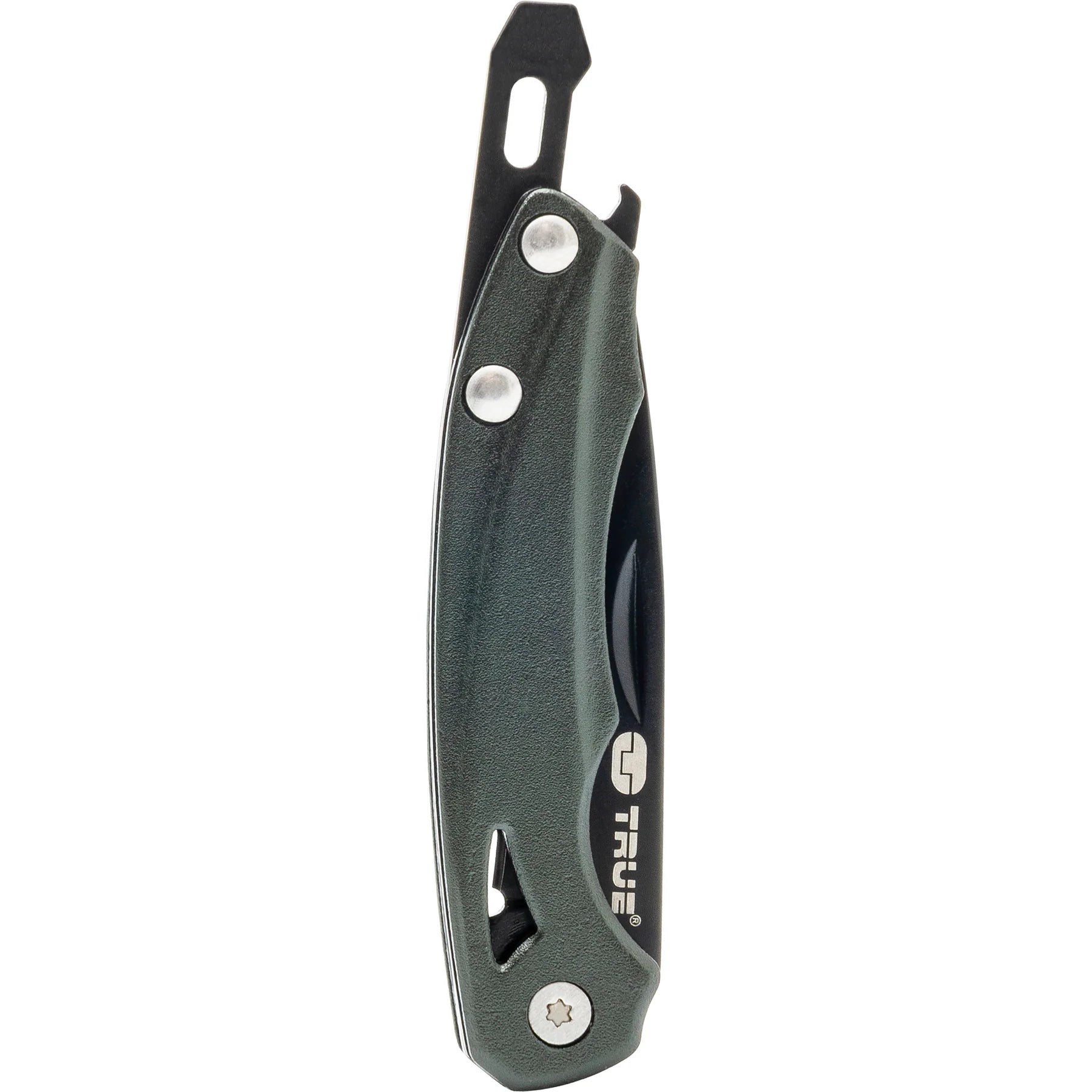 Breloc Briceag Multifunctional TRUE UTILITY Slip Knife, Keychain Knife + Essential Toolkit