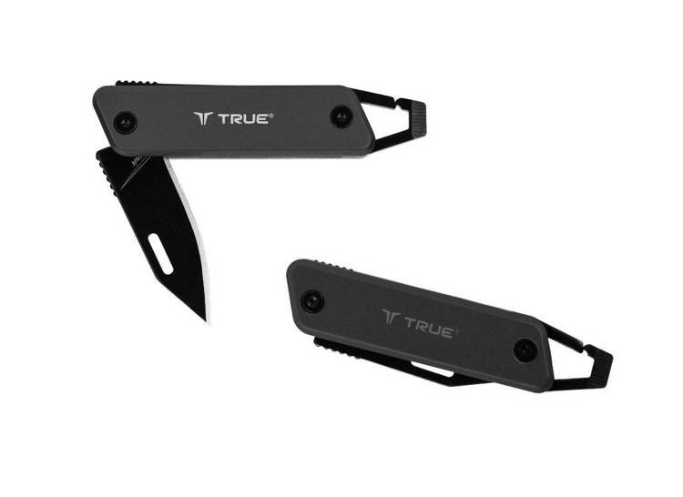 Breloc Briceag TRUE Utility, MODERN KEY CHAIN KNIFE, TU7060 - Grey (Gift Box)
