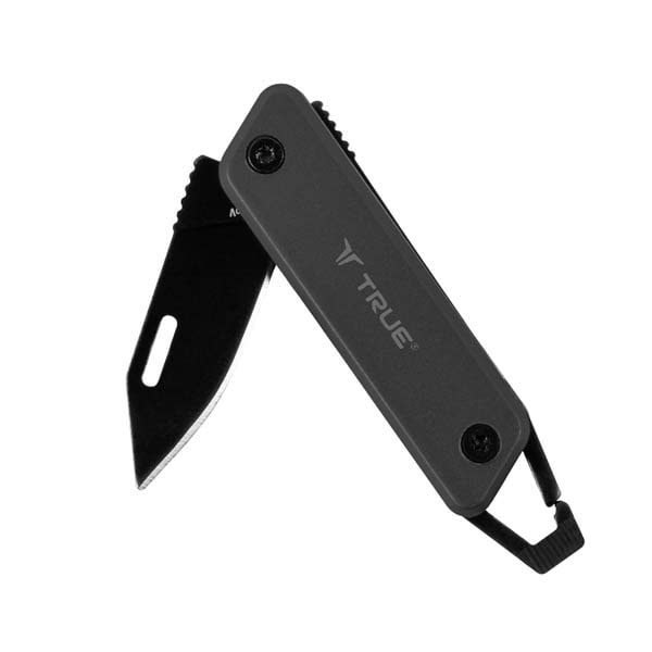 Breloc Briceag TRUE Utility, MODERN KEY CHAIN KNIFE, TU7060N - Grey (Hang Pack)