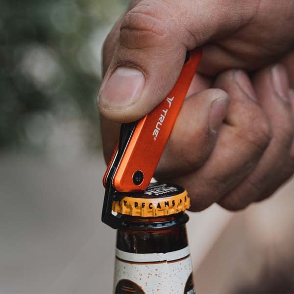 Breloc Briceag TRUE Utility, MODERN KEY CHAIN KNIFE, TU7061 - Orange (Gift Box) 