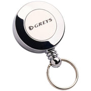 Breloc GREYS Pin-On Reel Retractor Medium