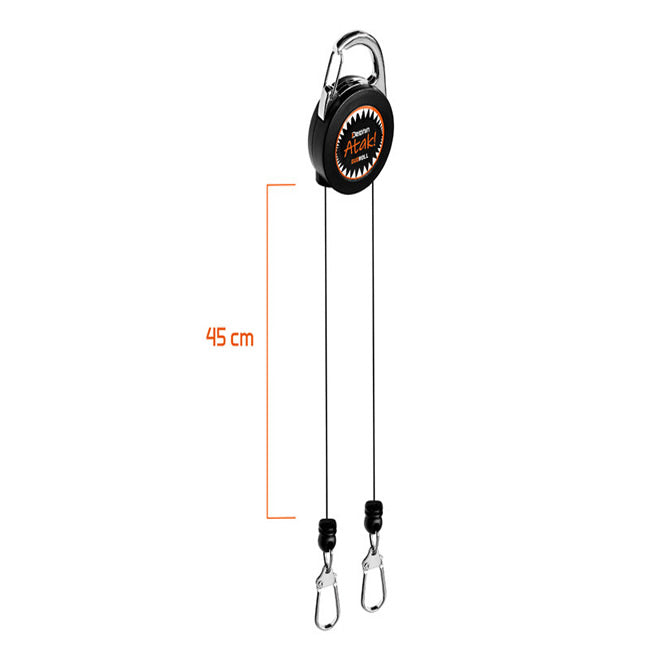 Breloc Retractabil DELPHIN DuoROLL 