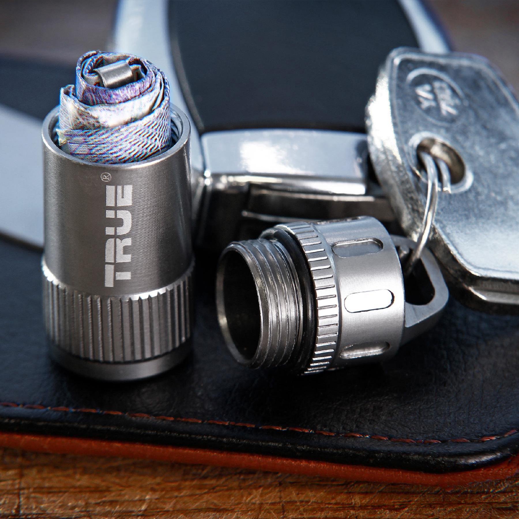 Breloc TRUE Utility CASHSTASH+, Aluminiu, TU251K