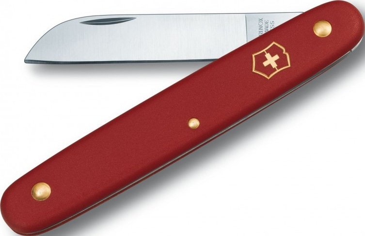 Briceag Cutit Pentru Flori Victorinox, 9.5 cm, Rosu, Blister