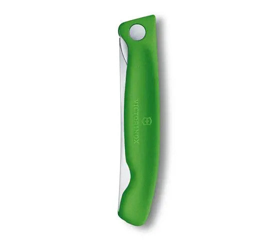 Briceag Cutit Pliabil Victorinox, Swiss Classic Paring Knife, Lama Zimtata 11cm, Verde