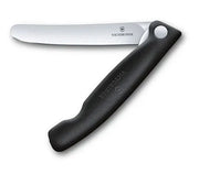 Briceag Cutit Pliabil Victorinox, SwissClassic Paring Knife, Lama Zimtata 11cm, Negru