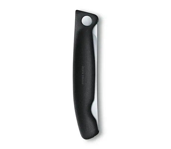 Briceag Cutit Pliabil Victorinox, SwissClassic Paring Knife, Lama Zimtata 11cm, Negru