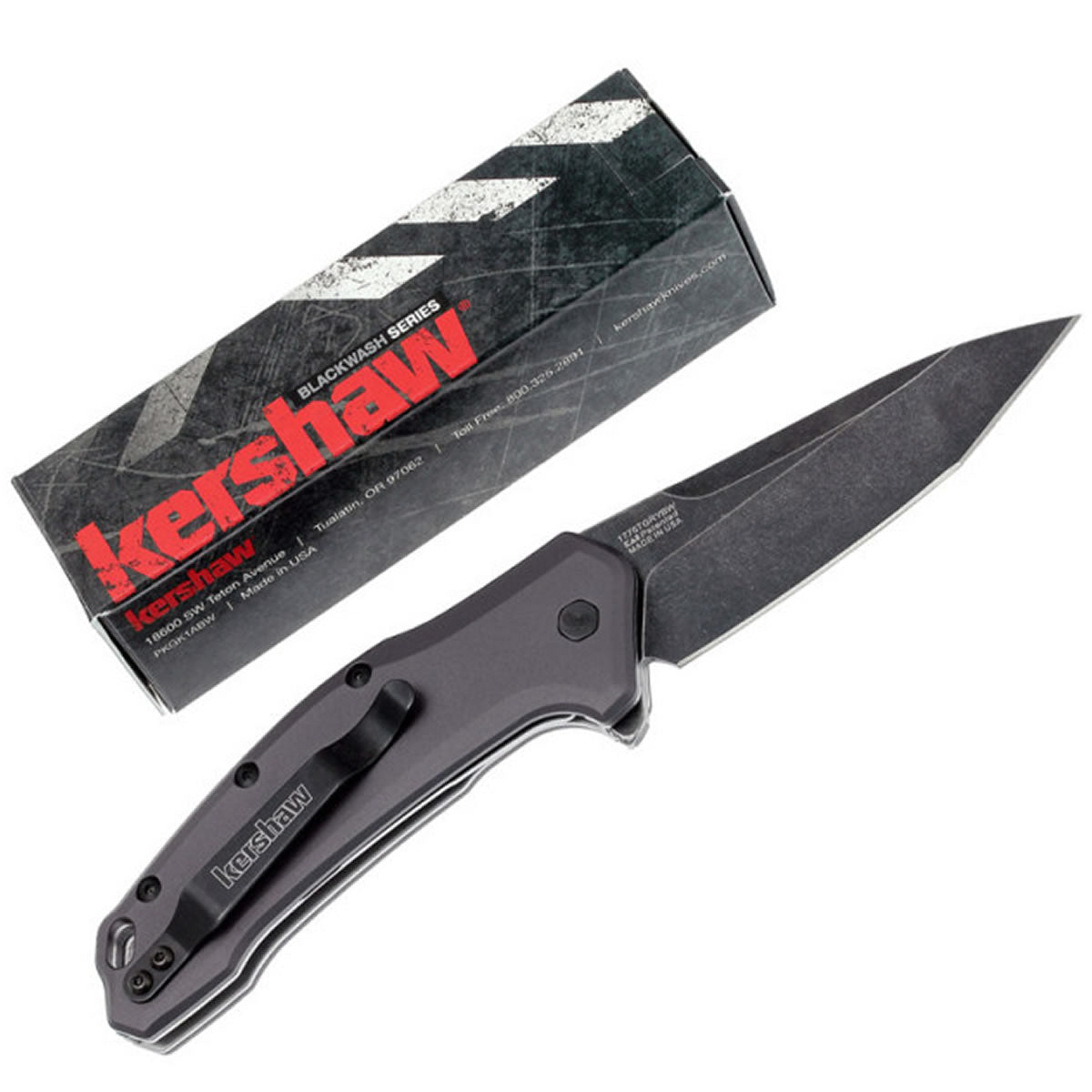 Briceag Kershaw Link Grey Aluminium, Lama 8.4cm