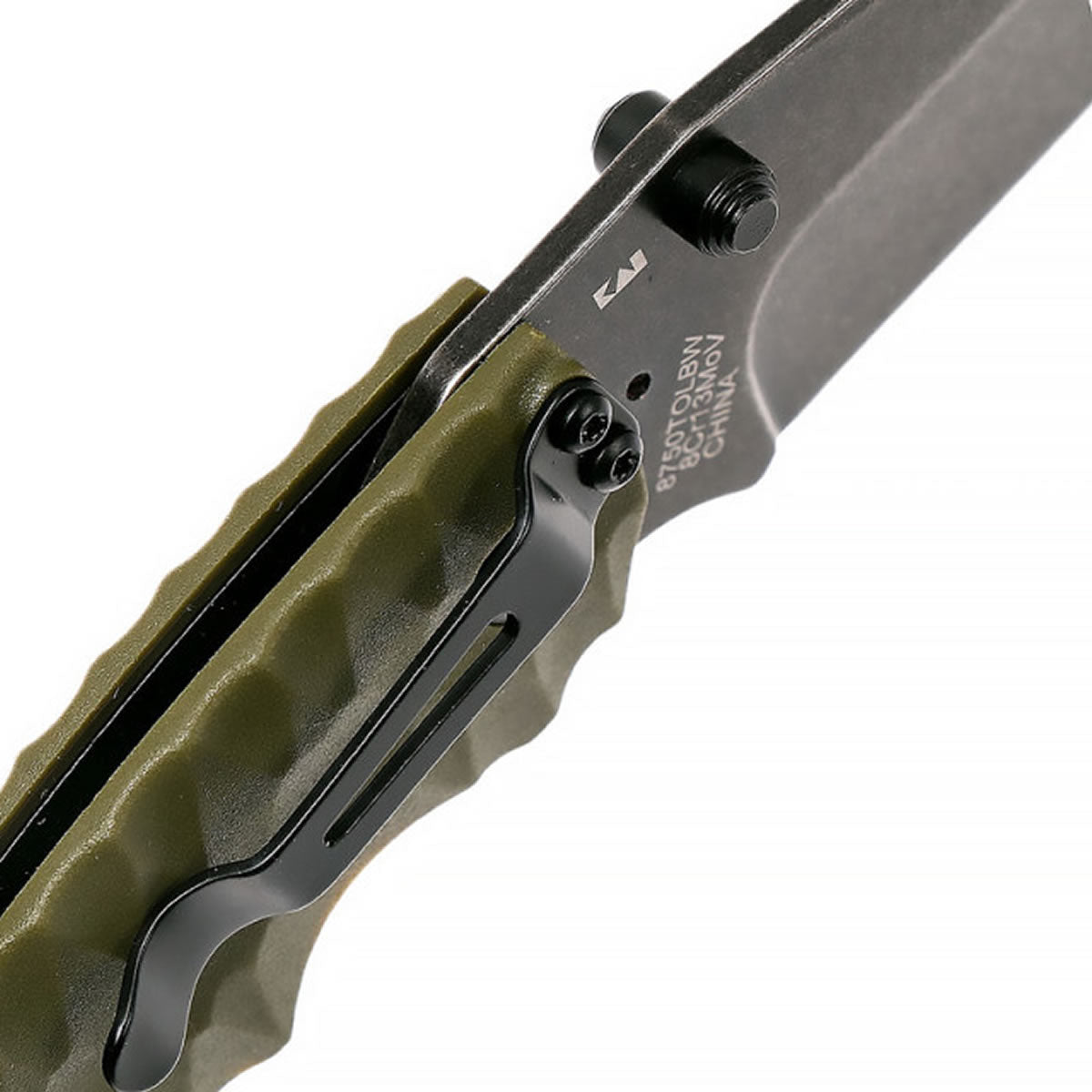 Briceag Kershaw Shuffle II Olive, Lama 6.6cm