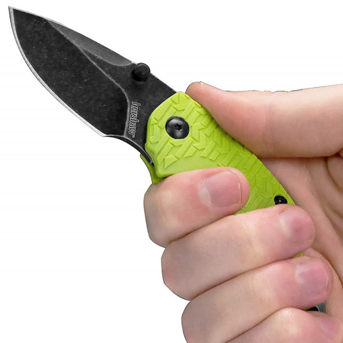 Briceag Kershaw Shuffle Lime, Lama 6cm