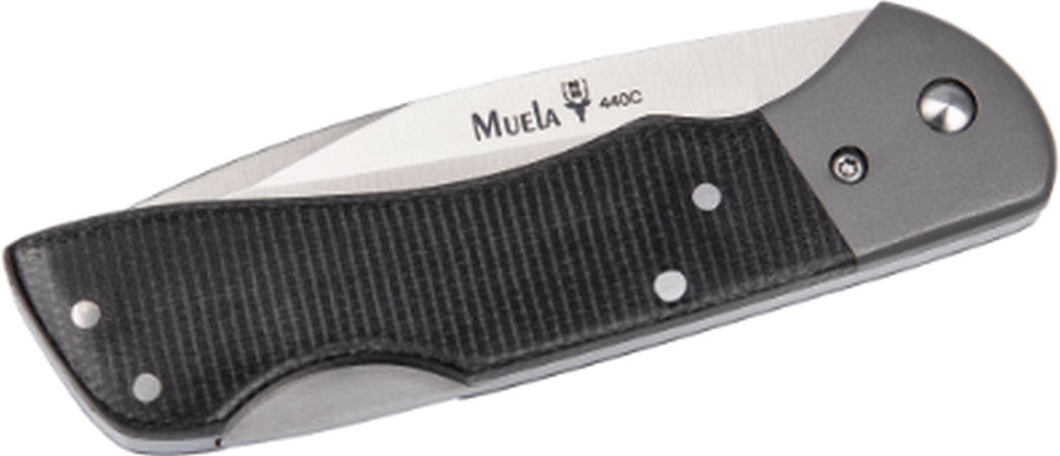 Briceag MUELA 440C BX-8GM, Black Micarta