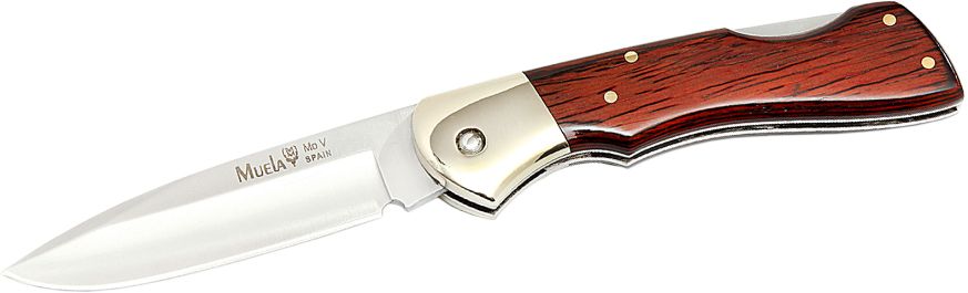 Briceag MUELA BX-8R, Coral Pakawood And Brass Fittings